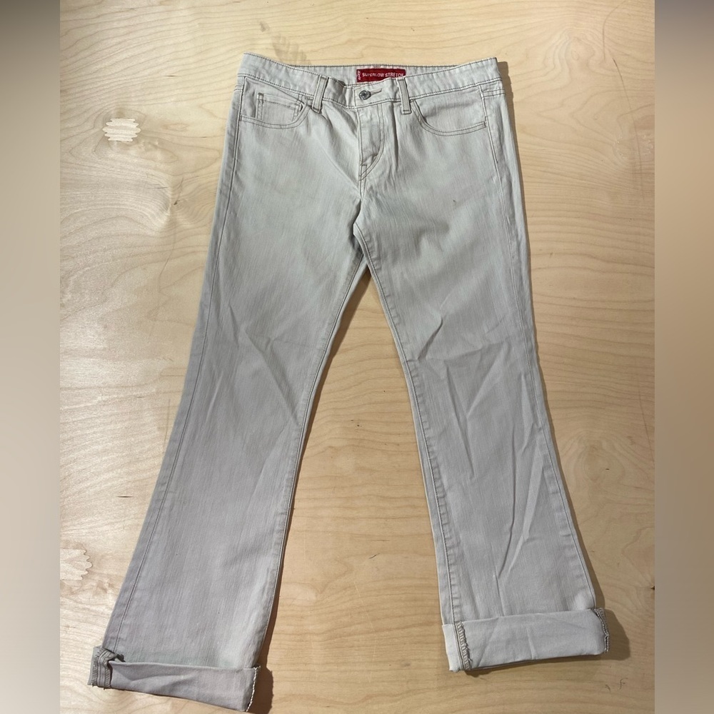 Levi’s 518 Super Low Stretch Boot Cut Jeans 9 JR M (II)